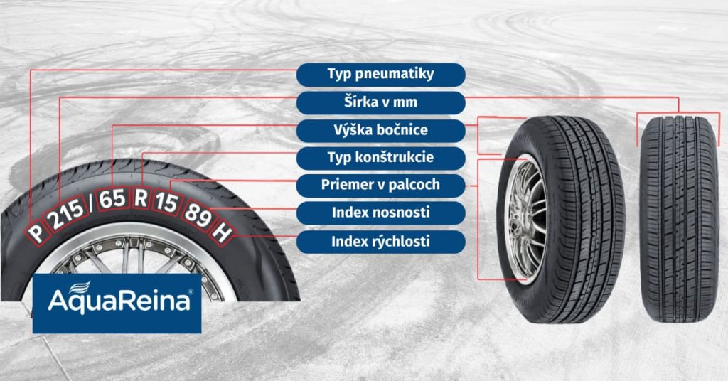 co znamena oznacenie na pnemuatikach